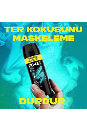 Axe Apollo Erkek Deodorant & Body Spray 200 ml x3