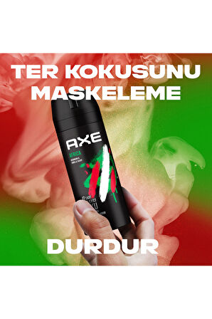Axe Africa Erkek Deodorant & Bod Spray 150 ml x3