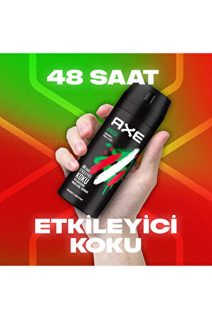 Axe Africa Erkek Deodorant & Bod Spray 150 ml x3