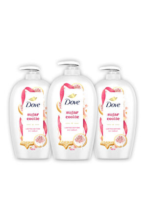 Dove Sugar Cookie Sıvı Sabun 450 ml x3