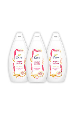 Dove Sugar Cookie Duş Jeli 450 ml x3 