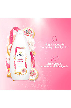 Dove Sugar Cookie Duş Jeli 450 ml x3 