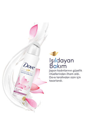 Dove Kadın Sprey Deodorant Nemlendirici Bakım Lotus Çiçeği 150 ml  x3