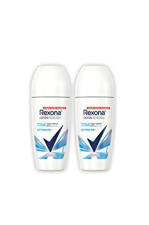 Rexona Üstün Koruma Kadın Roll On Deodorant Cotton Dry 50 ml x2