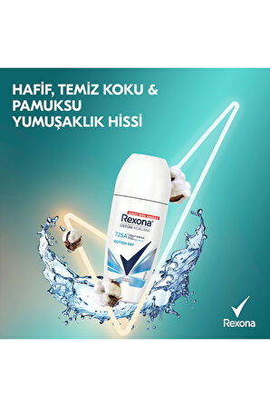 Rexona Üstün Koruma Kadın Roll On Deodorant Cotton Dry 50 ml x2