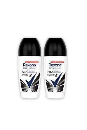 Rexona Üstün Koruma Kadın Roll On Deodorant Invisible 50 ml x2