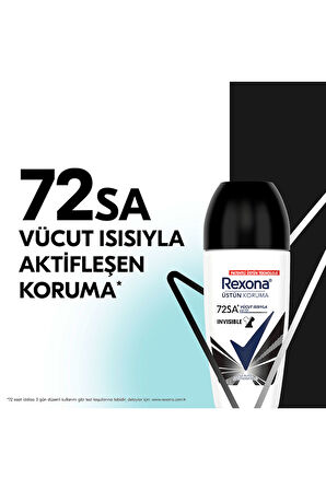 Rexona Üstün Koruma Kadın Roll On Deodorant Invisible 50 ml x2