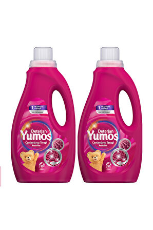 Yumoş Sıvı Bakım Deterjanı Canlandırıcı Terapi Renkliler 30 Yıkama 1500ml x2