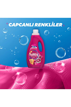 Yumoş Sıvı Bakım Deterjanı Canlandırıcı Terapi Renkliler 30 Yıkama 1500ml x2