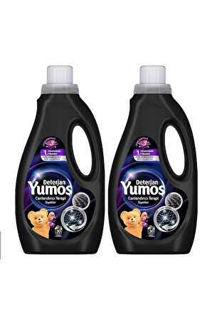 Yumoş Sıvı Bakım Deterjanı Canlandırıcı Terapi  Siyahlar 30 Yıkama 1500ml x2