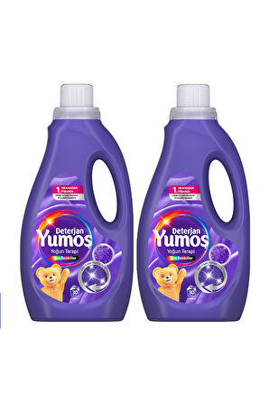 Yumoş Sıvı Bakım Deterjanı Yoğun Terapi Tüm Renkliler 30 Yıkama 1500ml x2