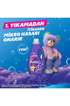 Yumoş Sıvı Bakım Deterjanı Yoğun Terapi Tüm Renkliler 30 Yıkama 1500ml x2