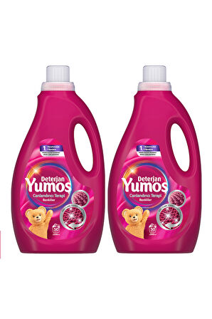 Yumoş Sıvı Bakım Deterjanı Canlandırıcı Terapi Renkliler 50 Yıkama 2500 ml x2