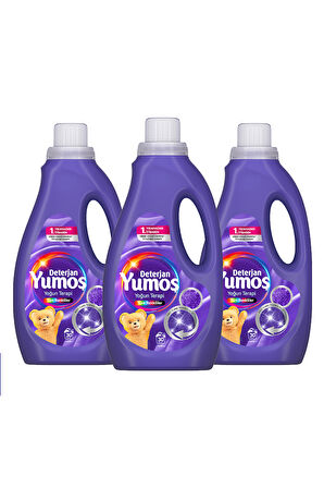 Yumoş Sıvı Bakım Deterjanı Yoğun Terapi Tüm Renkliler 30 Yıkama 1500ml x3