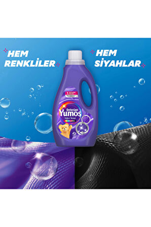 Yumoş Sıvı Bakım Deterjanı Yoğun Terapi Tüm Renkliler 30 Yıkama 1500ml x3