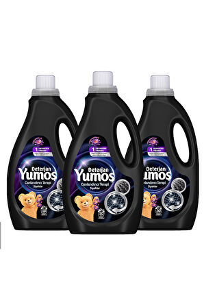 Yumoş Sıvı Bakım Deterjanı Canlandırıcı Terapi Siyahlar 50 Yıkama 2500 ml x3