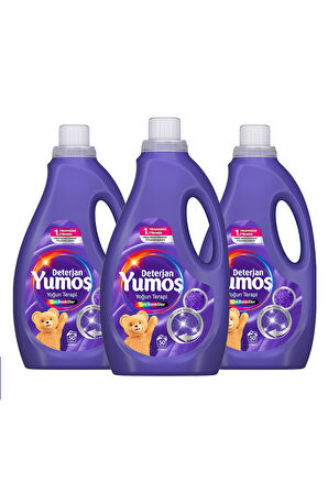 Yumoş Sıvı Bakım Deterjanı Yoğun Terapi Tüm Renkliler 50 Yıkama 2500 ml x3