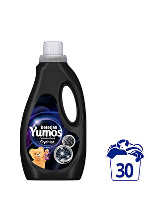Yumoş Sıvı Bakım Deterjanı Canlandırıcı Terapi  Siyahlar 30 Yıkama 1500ml