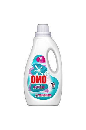 Omo Active Cold Power Beyazlar ve Renkliler için Sıvı Deterjan 1500 ml x1