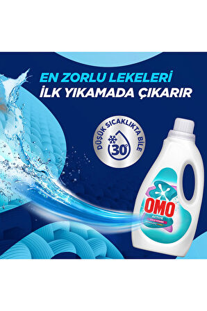 Omo Active Cold Power Beyazlar ve Renkliler için Sıvı Deterjan 1500 ml x1