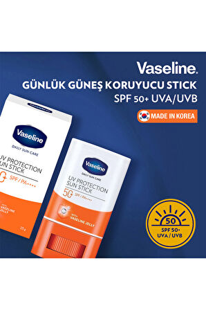 Vaseline Günlük Güneş Koruyucu Stick SPF 50+ 15 g + Gluta-Hya SPF 50 Losyon 150 ml