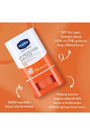 Vaseline Günlük Güneş Koruyucu Stick SPF 50+ 15 g + Gluta-Hya SPF 50 Losyon 150 ml