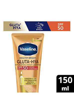 Vaseline Gluta-Hya Serum Etkili Vücut Losyonu Güneş Koruyucu 150 ml