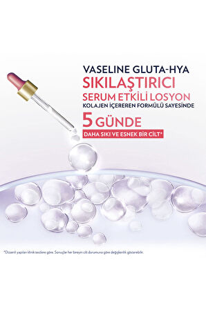Vaseline Gluta-Hya Serum Etkili Vücut Losyonu Sıkılaştırıcı 200 ml