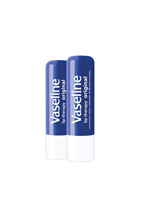 Vaseline Lip Therapy Dudak Bakım Kremi Original 4.8 gr x2