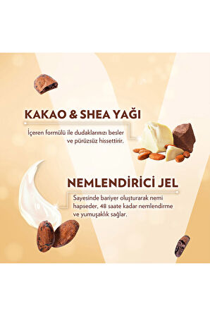 Vaseline Lip Therapy Dudak Bakım Kremi Cocoa Butter 4.8 gr x2