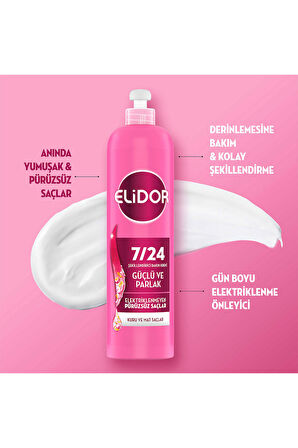 Elidor 7/24 Şekillendirici Bakım Kremi Güçlü ve Parlak 240 ml