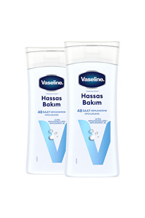 Vaseline Vücut Losyonu Hassas Bakım Kuru Çok Kuru ve Hassas Ciltler İçin 200 ml x2