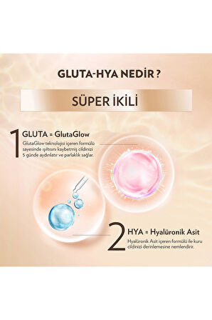 Vaseline Gluta Hya Serum Etkili UV Losyon Leke Karşıtı ve Aydınlatıcı 200 ml x2