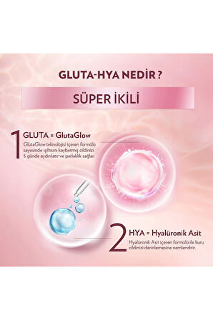 Vaseline Gluta Hya Serum Etkili Losyon Canlandırıcı Parlaklık 200 ml x2