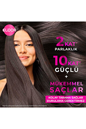 Elidor Sıvı Saç Bakım Kremi Güçlü ve Parlak 200 ml x2