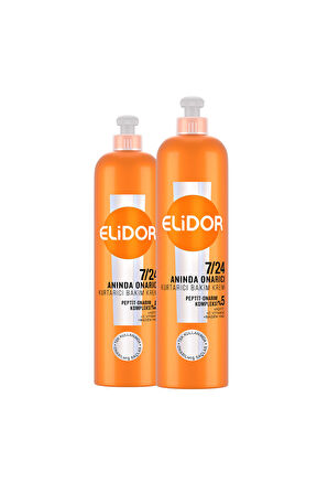 Elidor 7/24 Şekillendirici Bakım Kremi Anında Onarıcı 240 ml x2