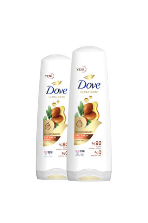 Dove Saç Kremi Onarıcı Bakım Argan Yağı 350 ml x2