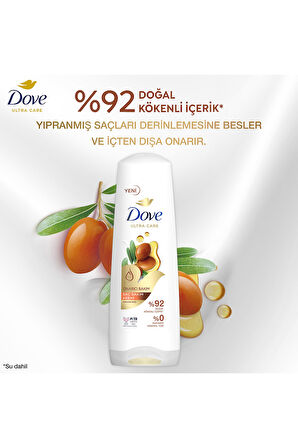 Dove Saç Kremi Onarıcı Bakım Argan Yağı 350 ml x2