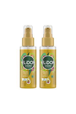 Elidor Serum Saç Bakım Yağı Avokado ve Üzüm Çekirdeği Yağı 80 ml  x2