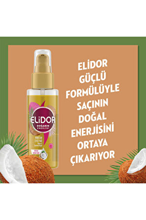 Elidor Serum Saç Bakım Yağı Hindistan Cevizi Yağı 80 ml  x2