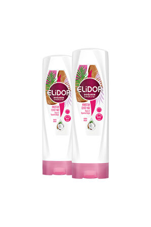 Elidor Doğanın Enerjisi Saç Bakım Kremi Hindistan Cevizi Yağı 350 ml x2