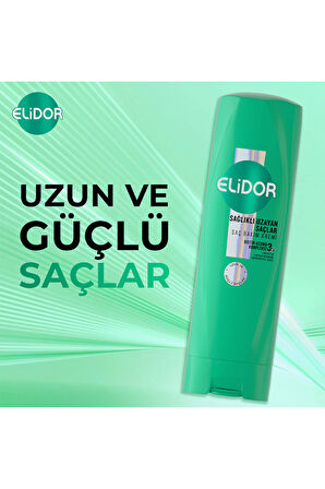 Elidor Saç Bakım Kremi Sağlıklı Uzayan Saçlar 350 ml x2