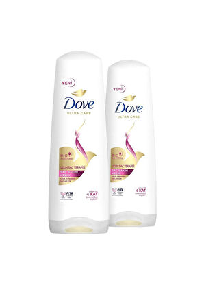Dove Saç Kremi Uzun Saç Terapisi Yıpranmış Saçlar İçin 350 ml x2