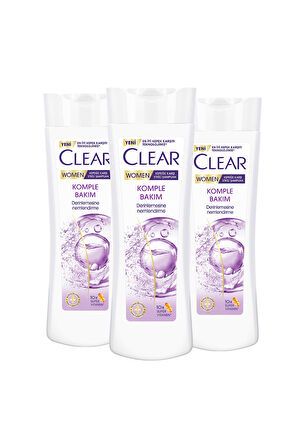 Clear Kepeğe Karşı Şampuan Komple Bakım 350 ml x33