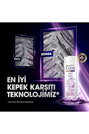 Clear Kepeğe Karşı Şampuan Komple Bakım 350 ml x33