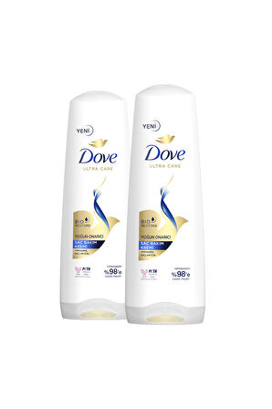 Dove Saç Kremi Yoğun Onarıcı Yıpranmış Saçlar İçin 350 ml x2