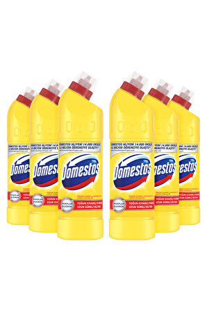 Domestos Çamaşır Suyu Limon Ferahlığı 750 ml 6 Adet