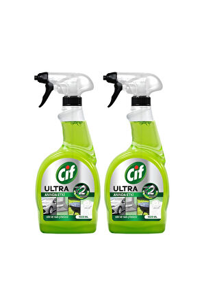 Cif Ultra Anında Etki Kir Ve Yağ Çözücü 1025 ml X2