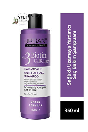 Urban Care Expert Biotin & Caffeine Şampuan 3 x 350ml