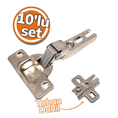 Yeniler Menteşe YDB 10'lu Set (Taban Dahil)